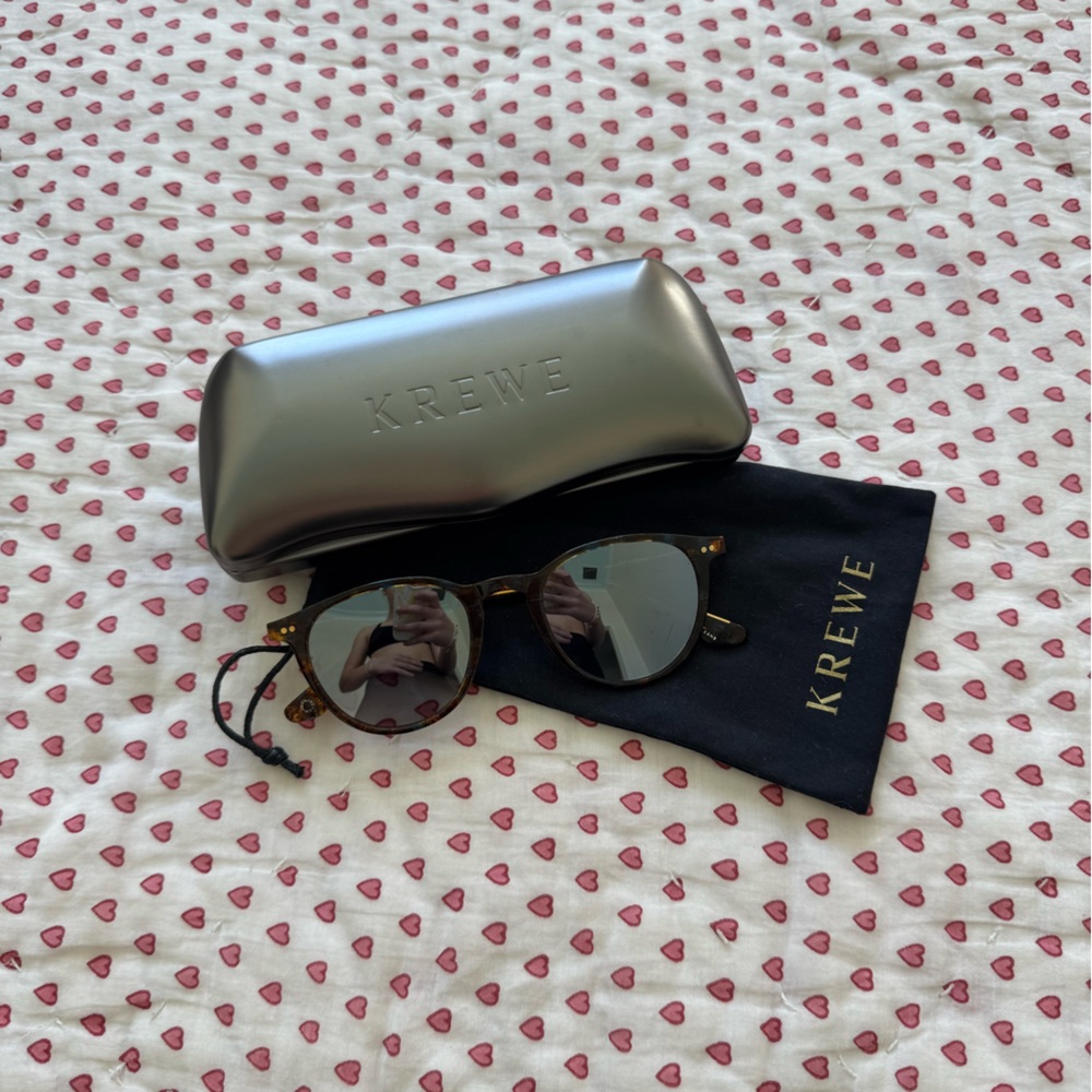 KREWE Tortoise Shell Sunglasses